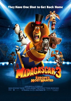 მადაგასკარი 3 / Madagascar 3: Europe’s Most Wanted (ქართულად)
